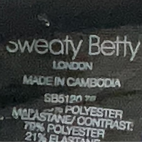 Sweaty Betty Flatter Me Jacquard Gray Leopard Print High Waist Leggings Size S - Picture 7 of 10